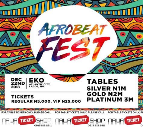 Afrobeat Festival 2018