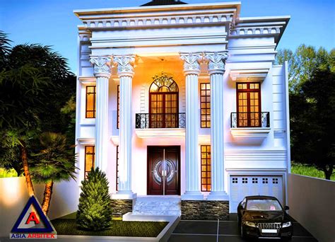 Rumah classic modern dilahan 18x24 meter. Desain Rumah Classic Klasik Mewah Model 11 || Jasa ...