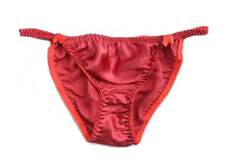 6 Pieces 100 Pure Silk Women S String Bikini Panties Size S M L Xl 2xl Ebay
