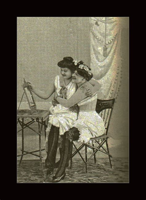Sensual Lesbian Art Vintage 1920s Boudoir Print Etsy