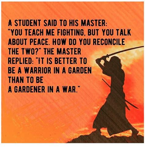 It is easy to be calm in a serene setting. Image result for better to be a warrior in a garden | Serious quotes, Overcoming quotes, Truth ...