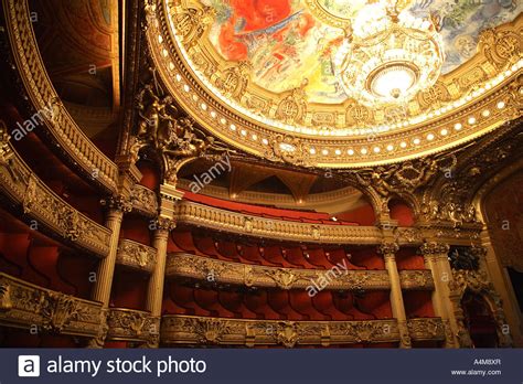 Marc chagall ceiling of paris palais garnier opera house print. Chagall's Ceiling, the Auditorium, Palais Garnier Opera ...