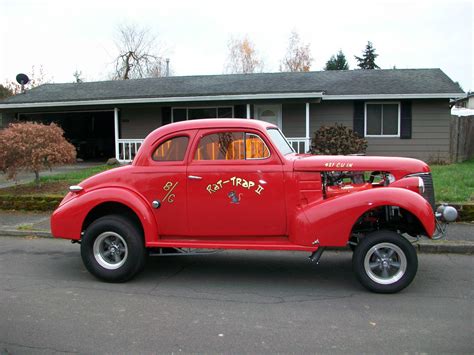 1939 Chevrolet Coupe Gasser Hotrod Streetrod Prostreet Classic