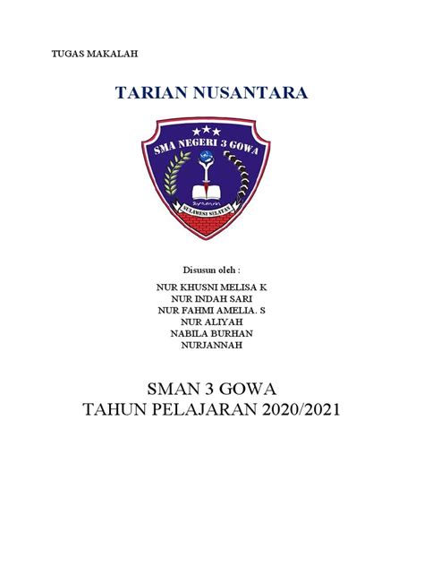 Makalah Seni Tari Nusantara Pdf