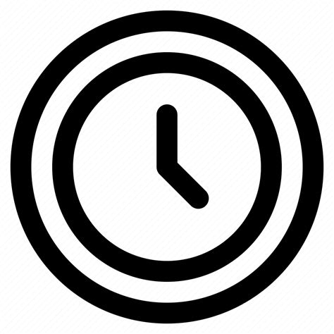 Clock Hour Time Watch Alarm Icon Download On Iconfinder