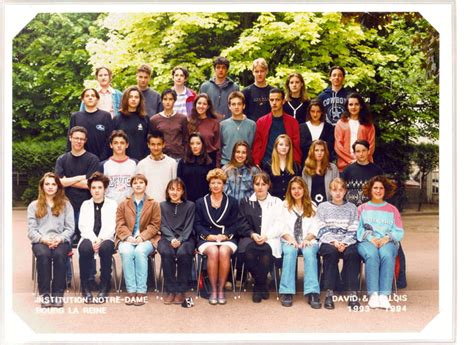 Photo De Classe Seconde De Lyc E Notre Dame Copains D Avant