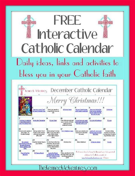 Keep Track Of The Feast Days And Holy Days Of December And Celebrate
