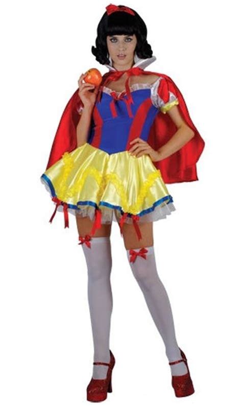 sexy snow white adult fancy dress costume