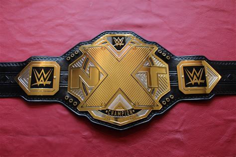 Nxt Championship Replica Belt Releather Send Out Strap Paul Martin
