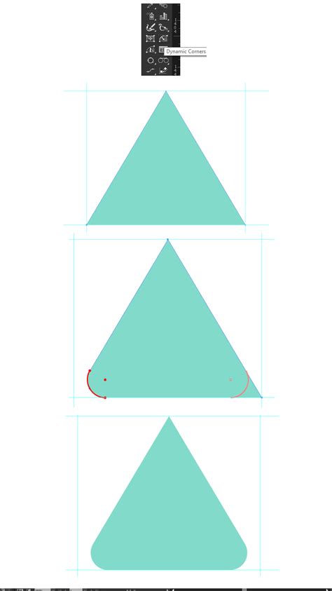 How to make a triangle in illustrator. adobe illustrator - How can I make a triangle with two ...