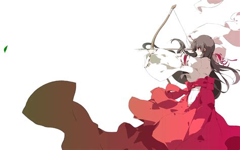 Hình nền Anime con gái Brunette cây cung Mũi tên Mục tiêu x wallpaperUp