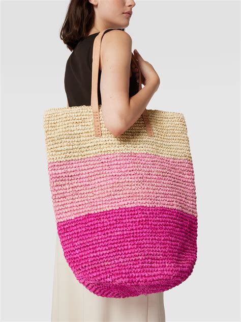 Bali Bali Strandtasche Mit Streifenmuster Modell Raffia Multi Bag