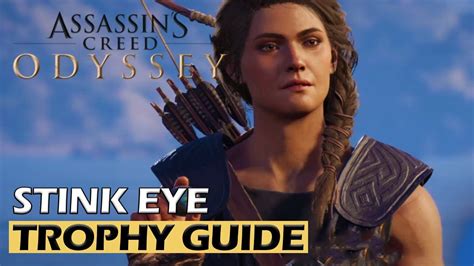 Assassin S Creed Odyssey Stink Eye Trophy Guide Youtube