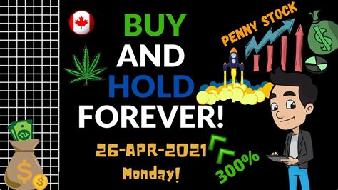 Penny stocks are shares of small companies that typically trade for significantly less money than shares of larger companies. Penny Stock To Buy NOW! Canada | MONDAY | 26th April 2021 ...