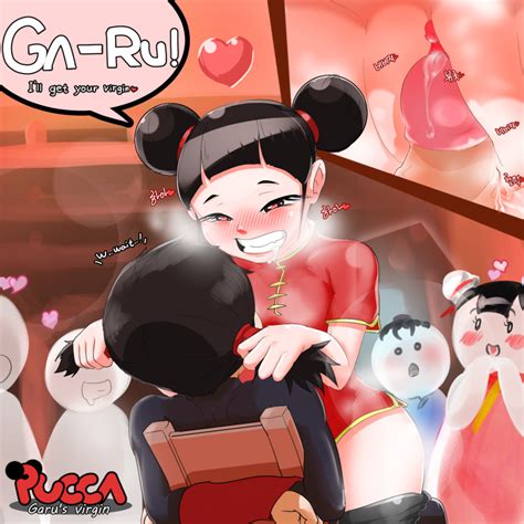 Garu Pucca Pucca Cartoon Highres Tagme Black Hair Blush China