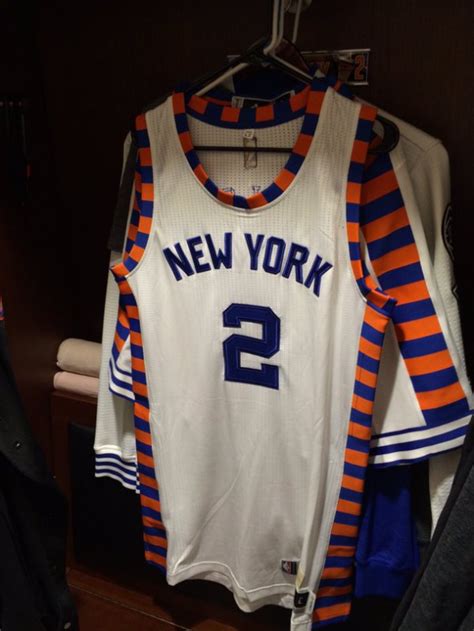 A new knicks jersey surfaces. New York Knicks will wear throwback jerseys for Turnback Tuesdays - SportsLogos.Net News