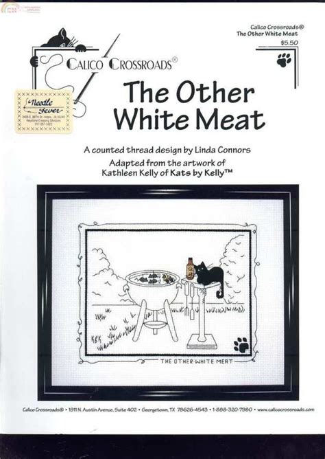 Click to view larger image. Calico Crossroads Kats By Kelly "The Other White Meat ...