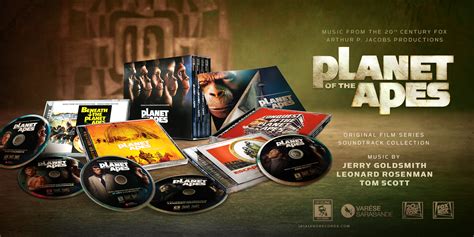 Planet Of The Apes The Original Film Series Soundtrack Collection