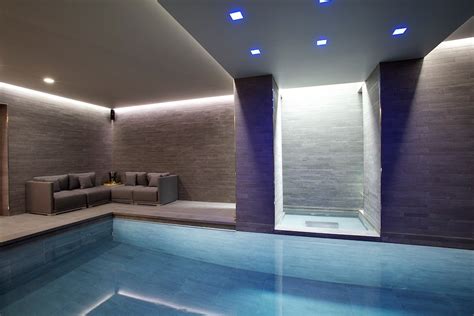 Indoor Luxury Swimming Pool Surrey Modern Pool New York By