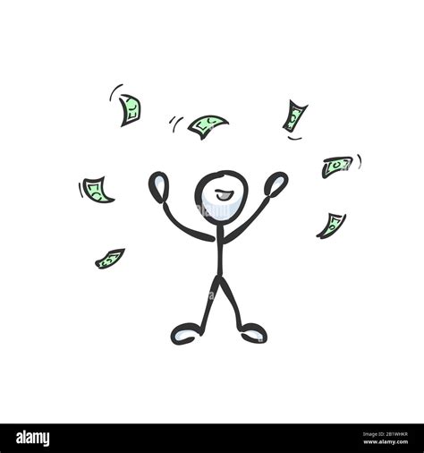 Throwing Money Man Black And White Hi Res Stock Photography And Images