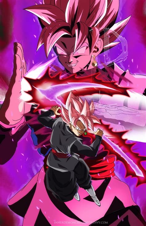The fight continued, with the duo holding the upper hand over the saiyan trio. Goku Black II · Inner Demon Art · Online Store Powered by ...