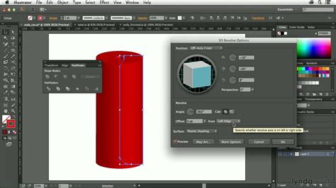 How To Draw A 3d Cylinder In Illustrator Vansoffthewallsticker