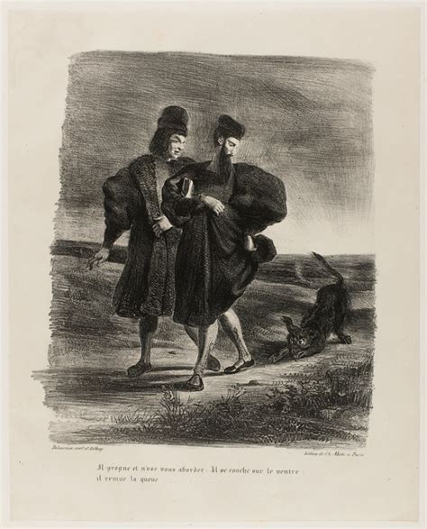 Faust Mephistopheles And The Poodle From Faust The Art Institute Of