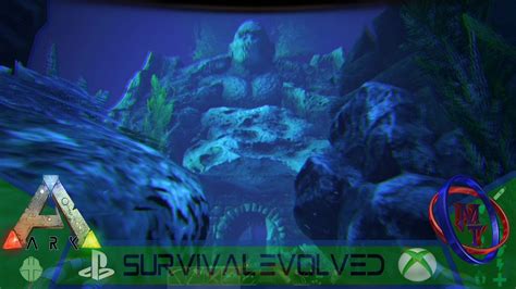 Ark Xbox And Ps4 Secret Underwater Cave The Center Youtube