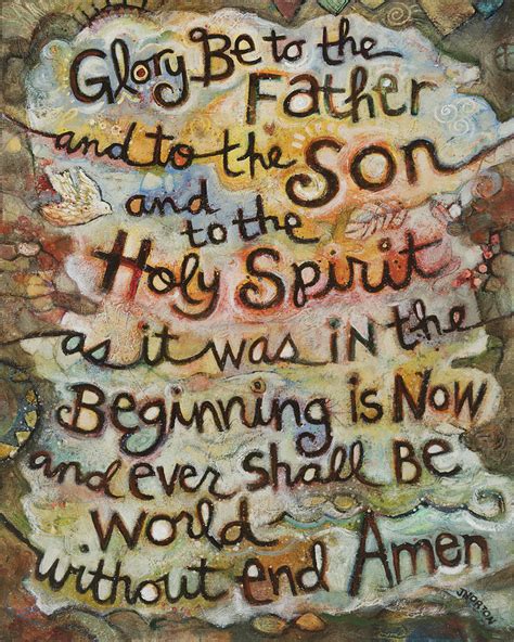 The Glory Be Painting By Jen Norton