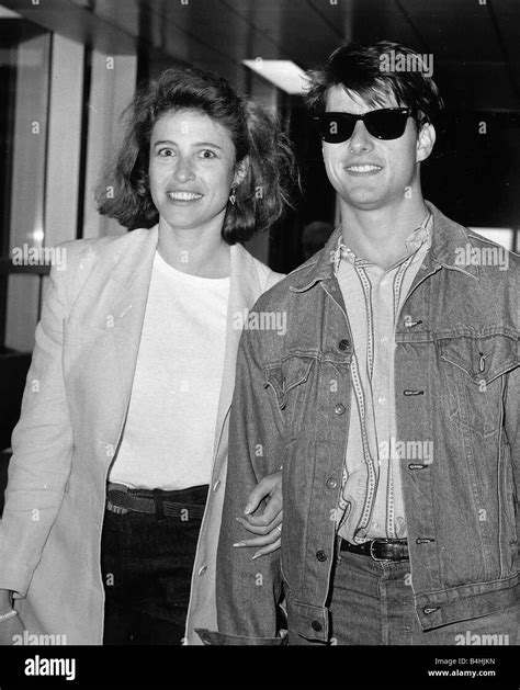 Mimi Rogers Tom Cruise Black And White Stock Photos Images Alamy