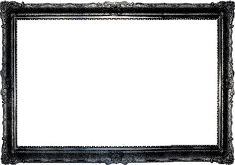 Picture Frame Clipart Black