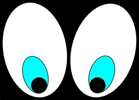 Clipart Eyes Looking Up