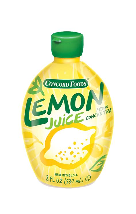 How do i substitute realemon for real lemons? Concord Foods | Lemon Juice from Concentrate