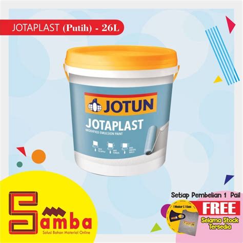 Maybe you would like to learn more about one of these? Jual JOTUN PUTIH JOTAPLAST 25 KG / CAT TEMBOK INTERIOR ...