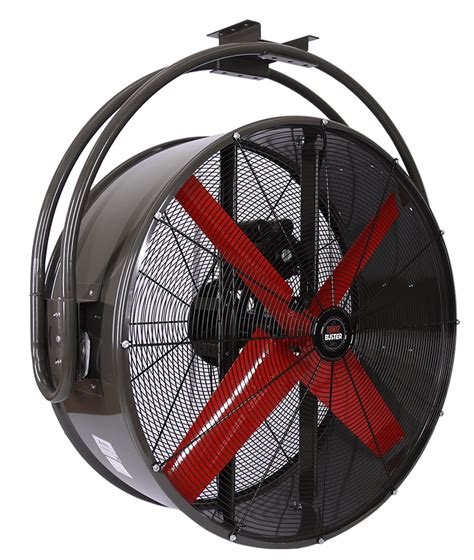 Heat Buster Ceiling Mounted Fan W Cord And Plug 48 Inch 19460 Cfm Belt