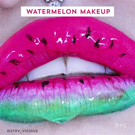 Watch This Summer Beauty Video To Learn All About Watermelon Makeup