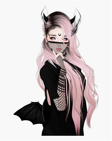 Anime Girl Aesthetic Icon Black And White Fine Wallpaper Art