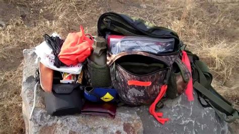 How To Survival Guide Gear Suggestions For A Big Game Hunting Daypack