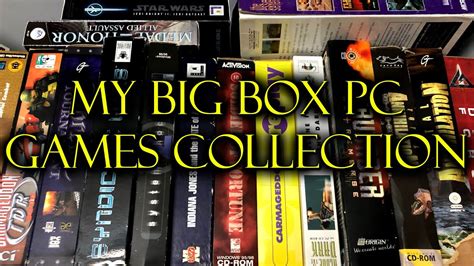 My Big Box Pc Games Collection Youtube