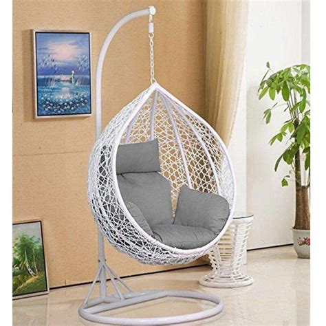Overstock.com has been visited by 1m+ users in the past month BUY Egg Shape Swing in 2020 | Swing chair for bedroom ...