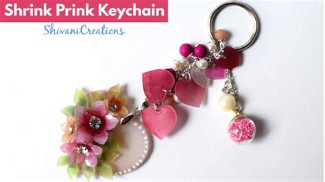 Shrink Prink Key Chain Valentines Day Key Chain Heat Key Chain Youtube