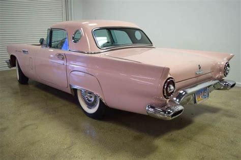 1957 Ford Thunderbird 24850 Miles Pink Convertible V8 Other Automatic