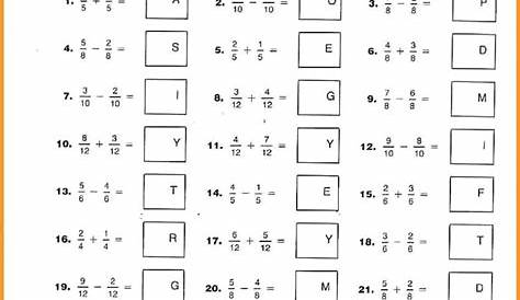 7Th Grade Math Printable Worksheets