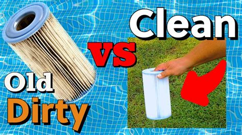 How To Clean Pool Filter Easy Simple Youtube