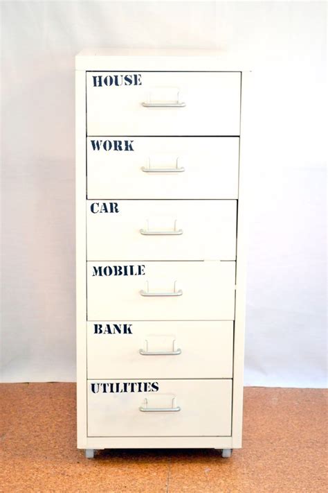 A free label is a piece of paper which is used to provide information about a product, company, organization and manufacturer. DIY filing cabinet label stencils...Free download ...