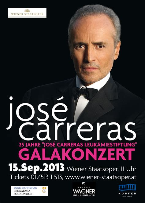 José Carreras acts at the Opera House in Vienna agains leukaemia ...