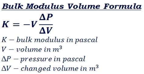 It is a measure of how compressible a material is. Significance Bulk Modulus - QS Study