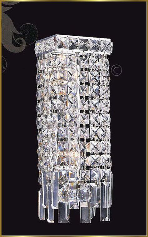 Save now with 20% off evelyn silver quartz two light wall sconce with wood bead. Crystal Wall Sconces Gallery Model: 8031W5C | Crystal wall ...