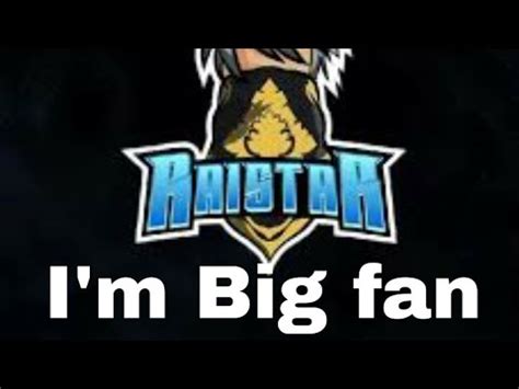 Now install the ld player and open it. Indian fastest free fire player Raistar - Big fan - YouTube
