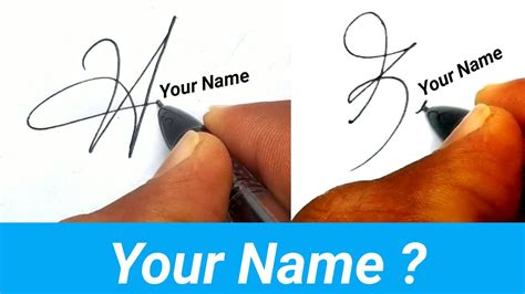 How To Make A Stylish Signature For Your Name How To Draw Signature De